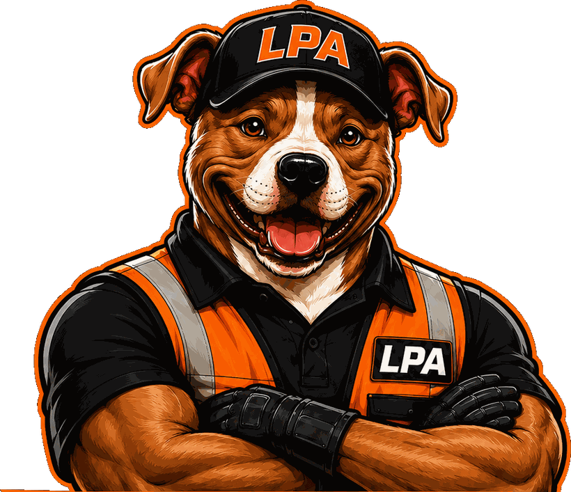 Mascota de LPA Hauling